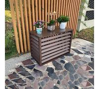 Housse de protection pour climatiseur extérieur et pompe à chaleur, durable, résistante aux intempéries, design autoportant pour une protection en toutes saisons