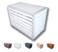 Housse de protection pour climatiseur extérieur, protection de l'unité centrale, cadre à condensateur pour jardin, terrasse, piscine, balcon - Bouclier durable et résistant aux intempéries pour unités