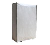 Housse de protection pour climatiseur extérieur, tissu Oxford 600D imperméable, design à double joint, convient à 96 x 40 x 125 cm, protection résistante aux intempéries pour climatiseurs