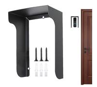 Housse de protection pour cloches visuelles, large anneau de porte accessoires, imperméable et résistant aux intempéries, finition anti-reflet pour une utilisation longue durée, protection extérieure