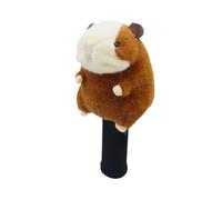 Housse de protection pour clubs de golf en peluche avec motif | Couvre-golf numéroté 3 et 5, convient aux sports de vacances, femmes, hommes, avec tee et marque-page