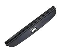 Housse de protection pour coffre Couverture De Coffre Arrière Voiture Bouclier Sécurité Pour Cloison Pour Mercedes Pour Benz Pour Classe M Pour ML 320 CDI W164 RéTractable ÉTagèRe ArrièRe Coffre(Cuir)