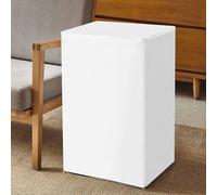 Housse de Protection Pour Coffre Fort Housse de protection anti-poussière pour coffre-fort avec fermeture éclair, lavable pour pistolet, déguisement d'armoire en bois(White,30x30x59"/75x75x150cm)