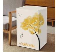 Housse de Protection Pour Coffre Fort Housse de protection anti-poussière pour coffre-fort avec fermeture éclair, lavable pour pistolet, déguisement d'armoire en bois(Beige,20x20x59"/50x50x150cm)