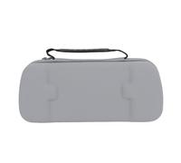 Housse de protection pour console de jeu, grandes poches en maille spatiale, coque rigide, poignée confortable, double fermeture éclair, multifonction pour ROG Ally X 2024 RC72LA (gris)