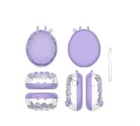 Housse de protection pour console Tamagotchi Paradise en polycarbonate transparent avec cordon de fixation (violet)