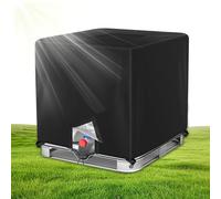 Housse de protection pour conteneur - Protection solaire - Réservoir de 1000 litres - Pour protéger contre les vents forts et la pluie - Pour jardin, terrasse et extérieur