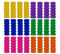 Housse De Protection Pour Crayon 24 Pièces, Housse De Stylo Antidérapante, Poignée Pour Crayon Pour Enfants, Accessoires De Papeterie Pour Enfants, Convient Aux Crayons, Stylos Gel, Etc.