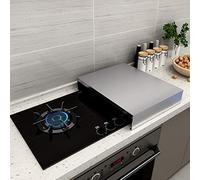 Housse de Protection pour Cuisinière à Gaz en Acier Inoxydable Support de Plaque de Cuisson pour Cuisinière à Riz Refroidisseur à Induction Étagère de Cuisine 11. 7 Pouces