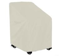 Housse de protection pour déambulateur, tissu Oxford imperméable, anti-poussière pour siège d'aide à la mobilité des personnes âgées, protection robuste (420D-beige)