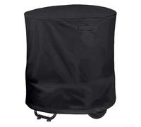 Housse de protection pour déchiqueteuse de bois en tissu Oxford, très résistante, housse imperméable et anti-poussière pour jardin, terrasse (noir)