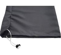Housse de protection pour demi-parasol Parla de 3 m, housse Cover avec cordon de serrage ~ anthracite
