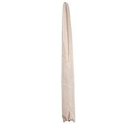 Housse De Protection Pour Demi-Parasol Parla De 3m, Housse Cover Avec Cordon De Serrage Crème Gris