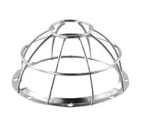 Housse de protection pour détecteur de fer avec support de cage d'arroseur, construction en maille métallique pour la sécurité incendie et la compatibilité avec plusieurs modèles de détecteurs