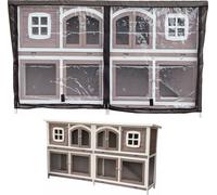 Housse de protection pour double clapier Marmotte