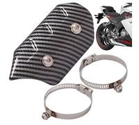 Housse de protection pour échappement de moto, protecteur anti-chaleur, protection contre la chaleur pour conduite, voyage, entretien, sécurité, déplacement, protection extérieure