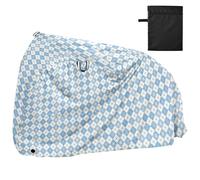 Housse de protection pour échiquier bleu - Étanche - Pour extérieur - Pour vélo électrique