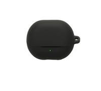 Housse de protection pour écouteurs sans fil SoundPeats Air 6 HS - Coque en silicone souple compatible avec SoundPeats Air 6 HS - Coque antichoc et anti-rayures (noir)