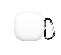Housse de protection pour écouteurs SHOKZ OpenFit 2+ T921 - Coque en silicone résistante aux chocs et à la poussière - Blanc