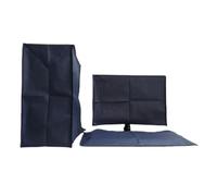 Housse de Protection Pour Ecran Lot de 3 housses anti-poussière for ordinateur de bureau de 19 à 34 pouces, en tissu non tissé bleu, protection respirante et résistante à l'humidité(32IN)
