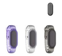 Housse de protection pour enregistreur vocal PLAUD NotePin en TPU avec coque de montre intégrée (transparent)