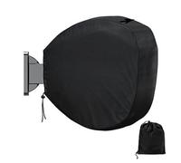 Housse de Protection pour Enrouleur de Tuyau d'arrosage Dévidoir Mural, Imperméable Anti-poussière Coupe-vent Anti-UV Housse de Enrouleur de Tuyau Rétractable pour Jardin Extérieur Terrasse