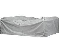 Housse de protection pour ensemble canapé de jardin rectangulaire / carré | 237 x 237 x 80 cm | polyester tissé Oxford 600D, couleur : gris