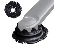 Housse de protection pour essuie-glace de voiture - Cache-trou d'essuie-glace de voiture | Protection de trou anti-poussière en silicone | Bras de pare-brise anti-feuilles - Accessoires anti-poussière
