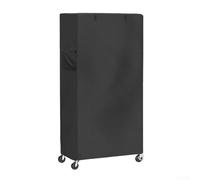 Housse de protection pour étagère avec matériau imperméable Oxford 420D, accès à fermeture éclair et poche de rangement pour maintenir des espaces de rangement propres et secs (107 x 45 x 183 cm)