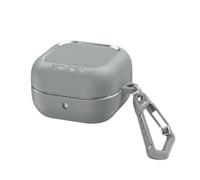 Housse de Protection pour étui d'écouteurs, Compatible avec Samsung Galaxy Buds 4/4 Pro, étui pour écouteurs, Pochette, Coque pour Casque, boîte pour écouteurs, Housse en TPU (étui Seul) (Gris)