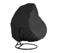Housse de protection pour fauteuil suspendu, housse de protection pour fauteuil suspendu, imperméable, housse de protection pour fauteuil suspendu, patio, jardin, 2 personnes, noir, 230 x 200 cm