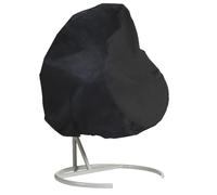 Housse de protection pour fauteuil suspendu, housse de protection pour fauteuil suspendu, imperméable, housse de protection pour fauteuil suspendu, patio, jardin, 2 personnes, noir, 230 x 200 cm