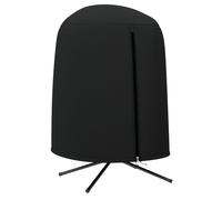 Housse de protection pour fauteuil suspendu - Outsunny - 128x128x190cm - bâche imperméable avec fermeture éclair Tissu Oxford noir