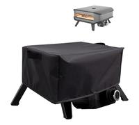 Housse de protection pour four à pizza Cozze 90347 de 43,2 cm, imperméable, coupe-vent, tissu Oxford 210D avec sangles (58 x 58 x 28 cm)