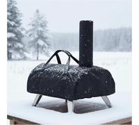 Housse de protection pour four à pizza d'extérieur multi-combustibles pour barbecue Ooni Karu 16-420D Oxford robuste avec boucles et poignée sécurisées, coupe-vent et anti-rayures, 1 pièce (Karu 16)