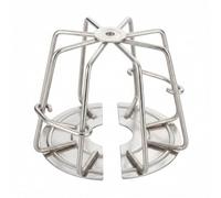 Housse de protection pour gicleur d'incendie blanche pour les deux têtes d'incendie de 1,3 cm pour protéger les parois latérales et les têtes suspendues pour plafond (1/2)