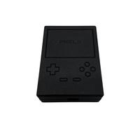 Housse de protection pour GKD PIXEL 2, protection contre les chutes et la poussière, étui de rangement magnétique simple couleur unie 3 en 1 pour console de jeu portable rétro portable (noir)