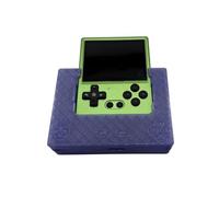 Housse de Protection pour GKD PIXEL2 Console de Jeu Portable Résistant aux Chutes et à la poussière Magnétique Boîte de Rangement Étui de Protection Support de poignée (Violet)