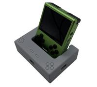 Housse de Protection pour GKD PIXEL2 Console de Jeu Portable Résistant aux Chutes et à la poussière Magnétique Boîte de Rangement Étui de Protection Support de poignée (Gris)