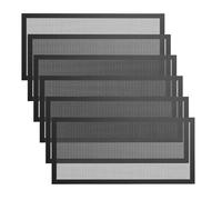 Housse de protection pour grille d'aération - Double maille - Anti-poussière - Pour mur, sol, plafond