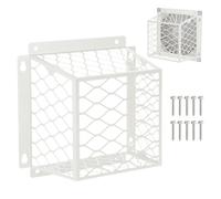 Housse de protection pour grille d'aération extérieure | Protection anti-oiseaux en acier galvanisé, résistant à l'usure, pour évent de sèche-linge de 3 à 4 pouces