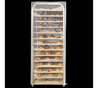 Housse de Protection pour Grille de Boulangerie à 20 Niveaux pour Maison, Cuisine, Restaurant, Boulangerie, 71,1 x 58,4 x 154,9 cm (L x l x H), Transparent (1 pièce)