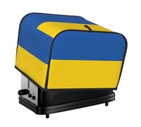 Housse de protection pour grille-pain 4 tranches avec motif drapeau de l'Ukraine - Étanche à la poussière et à l'eau