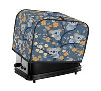Housse de protection pour grille-pain à 4 tranches - Motif koala mignon - Petit appareil - Cadeau de cuisine