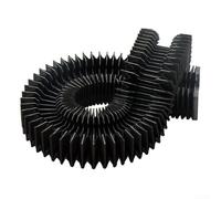 Housse de protection pour guide linéaire HGR30 - Soufflet télescopique flexible pour résistance à la poussière et à l'huile (300 mm)