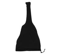 Housse de Protection pour Guitare en Polyester Noir Légère et Pliable | Résistante à Poussière, Protection Tout Autour, pour Voyage et Rangement à Maison, Guitare Électrique Ukulélé