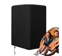 Housse de protection pour haut-parleur d'extérieur, 18 x 24 x 5 cm, housse compacte et robuste en tissu Oxford pour DJ, patio, événements, équipement par les temps