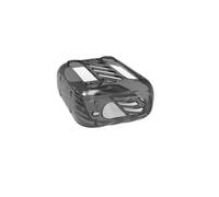 Housse de protection pour haut-parleur JBL GO4 en TPU transparent pour boîte de son GO 4 (noir) transparent