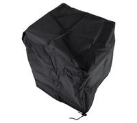 Housse de protection pour haut-parleurs verticaux en tissu 210D pour maintenir l'état de préparation fonctionnel dans les flux de travail audio multi-emplacements (30,5 x 27,9 x 45,7 cm)