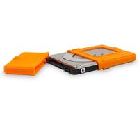 - Housse De Protection Pour Hdd Et Ssd 2.5" - Absorbe Les Vibrations Les Chocs Et Les Coups - Compatible Avec Station D'Accueil- Housse En Silicone Orange